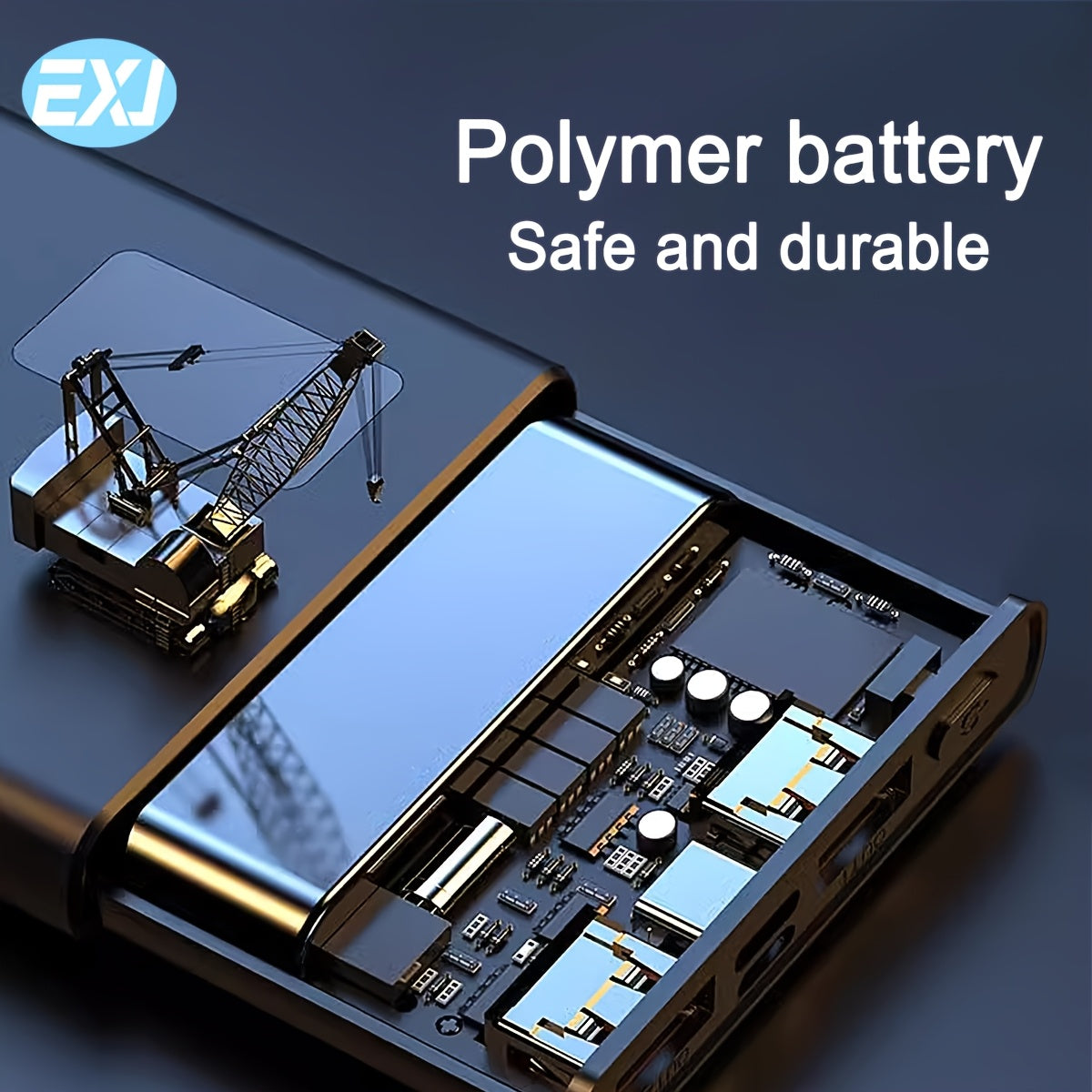 20000mAh Portable Power Bank with 22.5W Fast Charging, Dual USB-C QC PD, LED Display