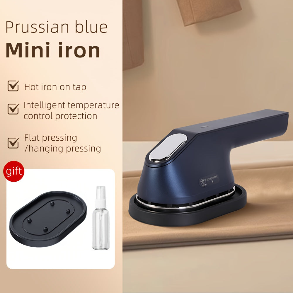 Portable Iron with Auto Power-Off, Spray Bottle, Travel-friendly