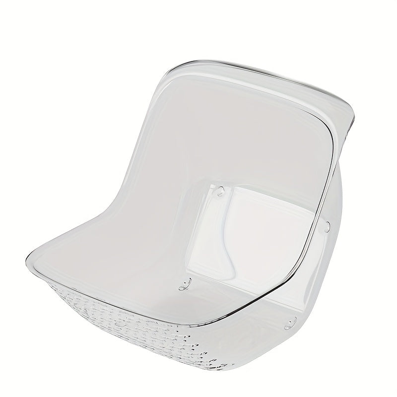 Black Plastic Colander Kitchen Strainer Basket Fruit Drainer Household Tool