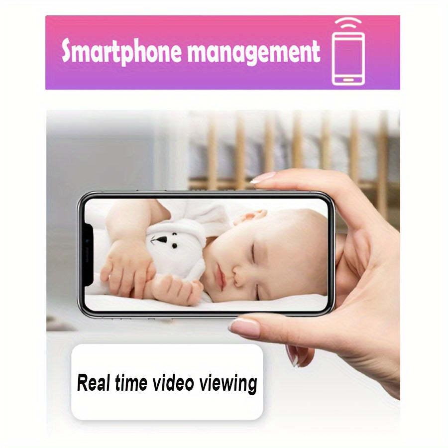 1080P Wireless Security Camera with Motion Detection Night Vision Two-Way Audio WiFi IP Camera