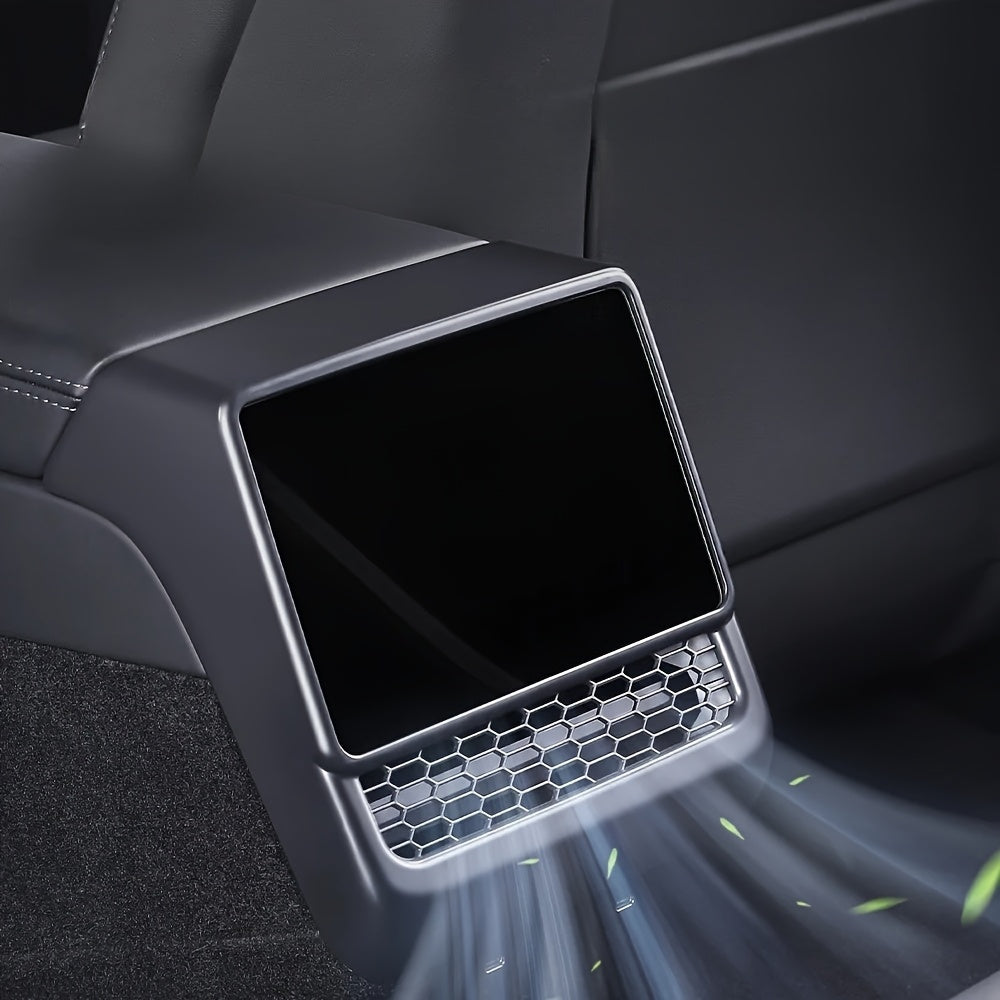 Rear Center Console Air Vent Dust Cover for Tesla Model 3/Y Car Accessories