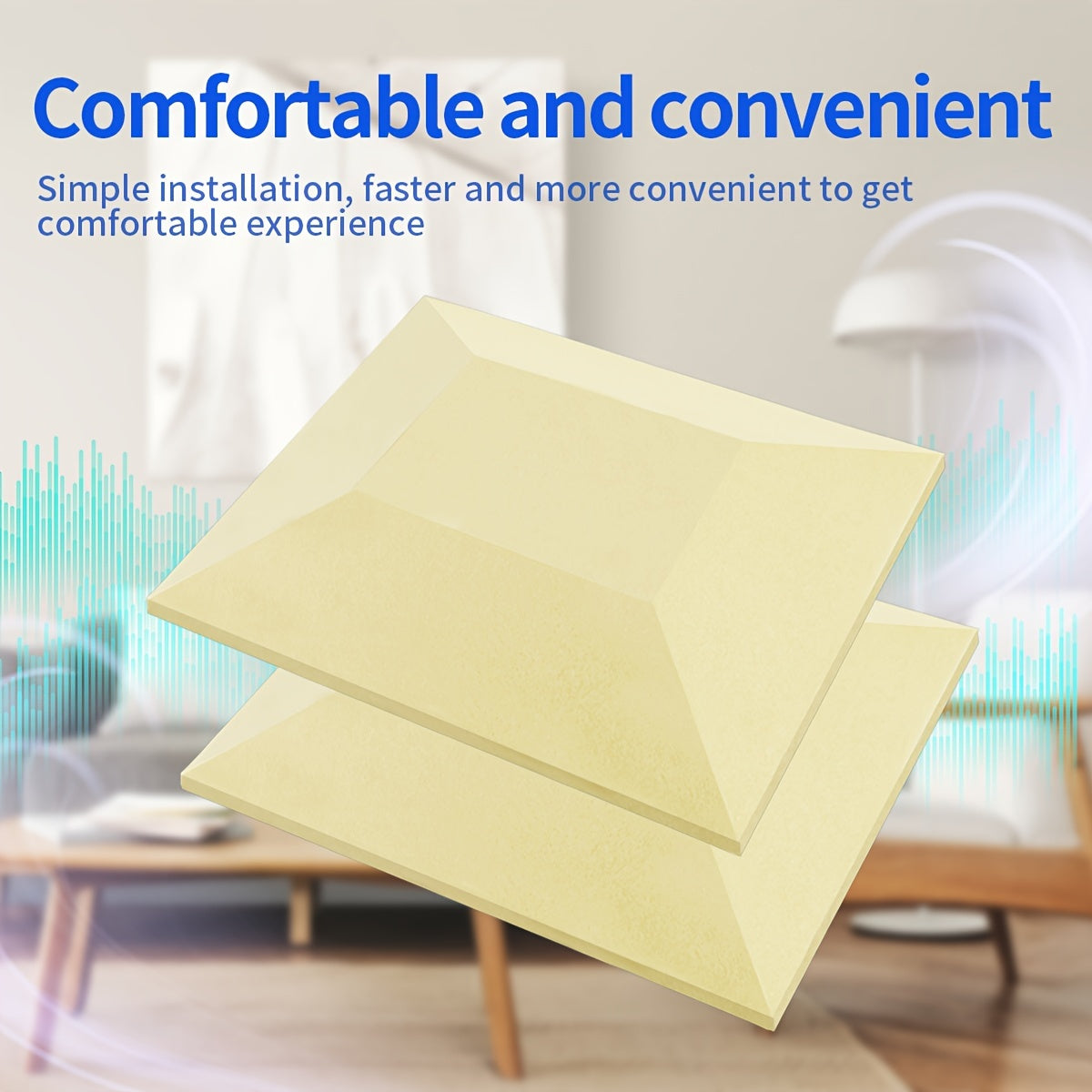 Wood-Free Furniture Repair Bracket Yellow 50.8cm Foam Sofa Cushion Support