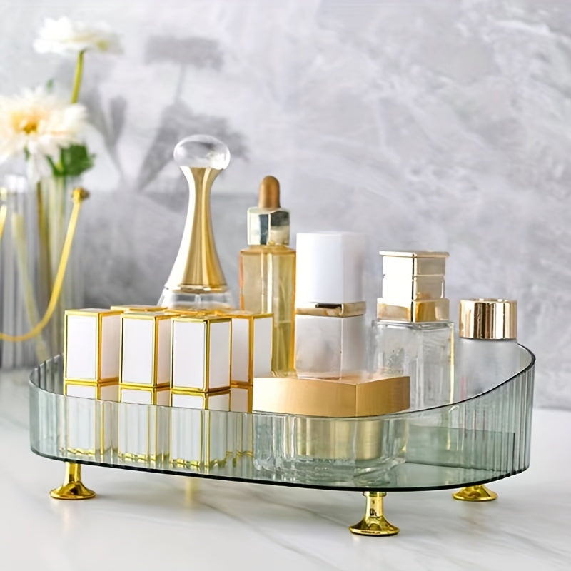 Desktop Cosmetic Storage Box Jewelry Organizer for Dressing Table Skin Care