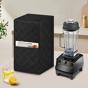 Polyester Kitchen Appliance Cover for Juicers Blenders and Mixers Black Satin Finish