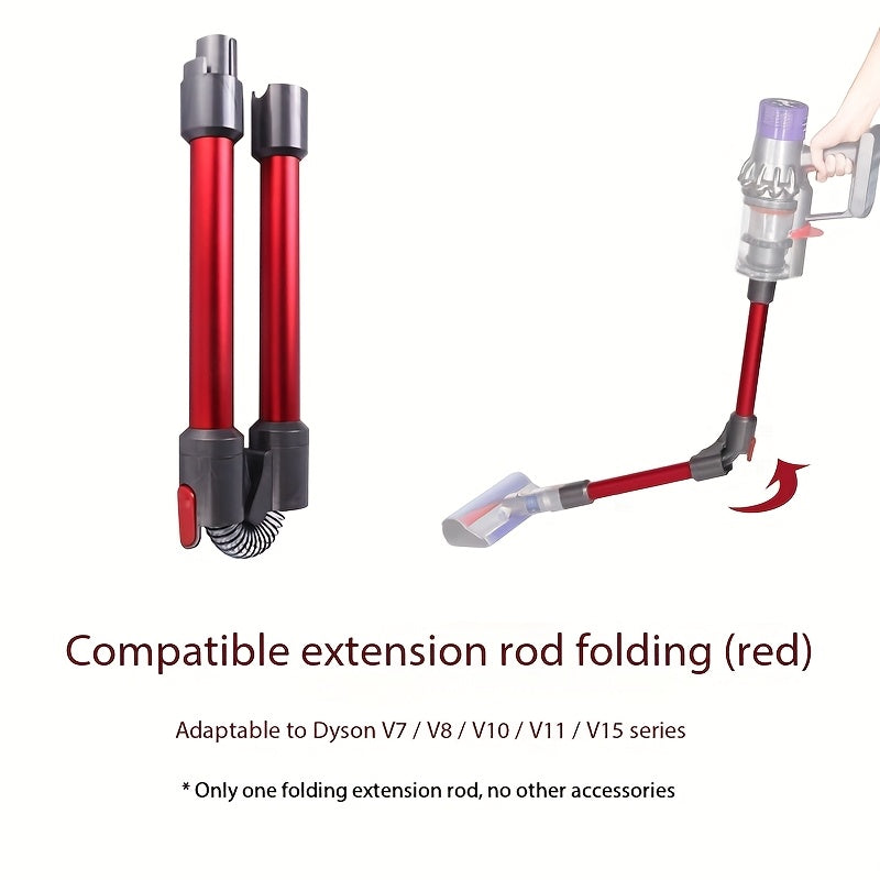 Telescopic Extension Pole for Dyson V10 V11 V15 Vacuum Cleaner Accessory Adjustable Metal Rod