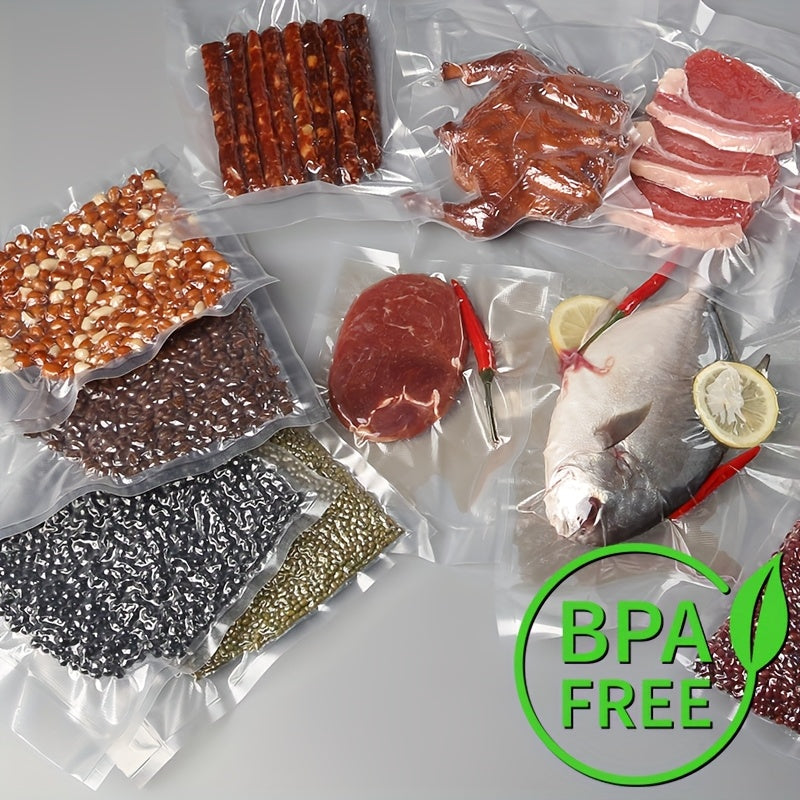 5m BPA-Free Vacuum Sealer Rolls 2pcs PE+PA Material Leak-Proof Durable for Sous Vide Storage