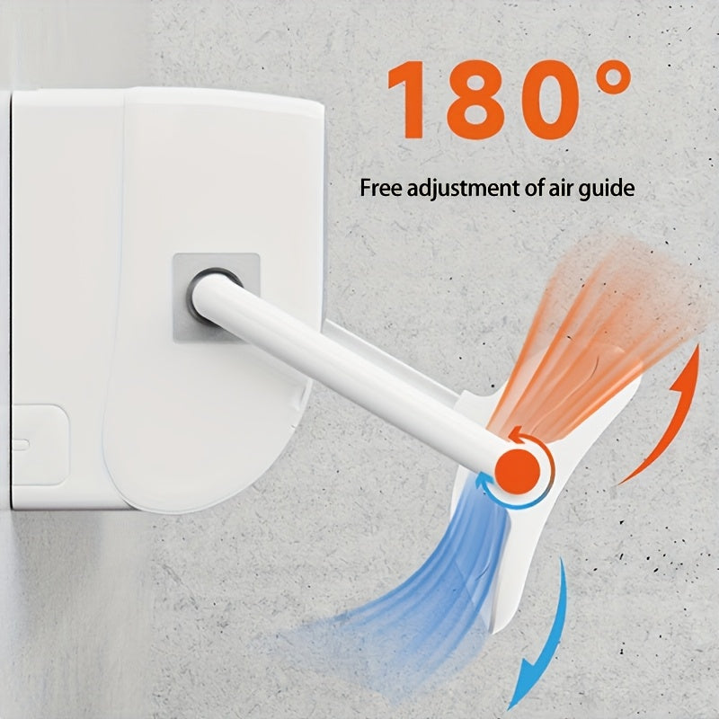 Adjustable Air Conditioner Deflector Wall Mount No Power Universal Ventilation Plate