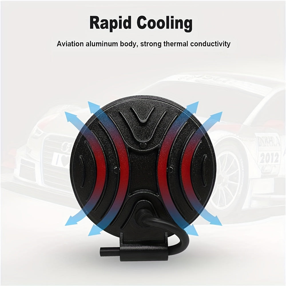 Pack de 2 barras de luz de trabajo redondas de 14 LED para camiones todoterreno, UTVs y barcos