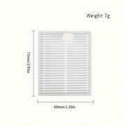 7-Donali changyutgich uchun almashtirish qismlari to'plami E10 E12 B112 uchun cho'tka filtri mop bilan