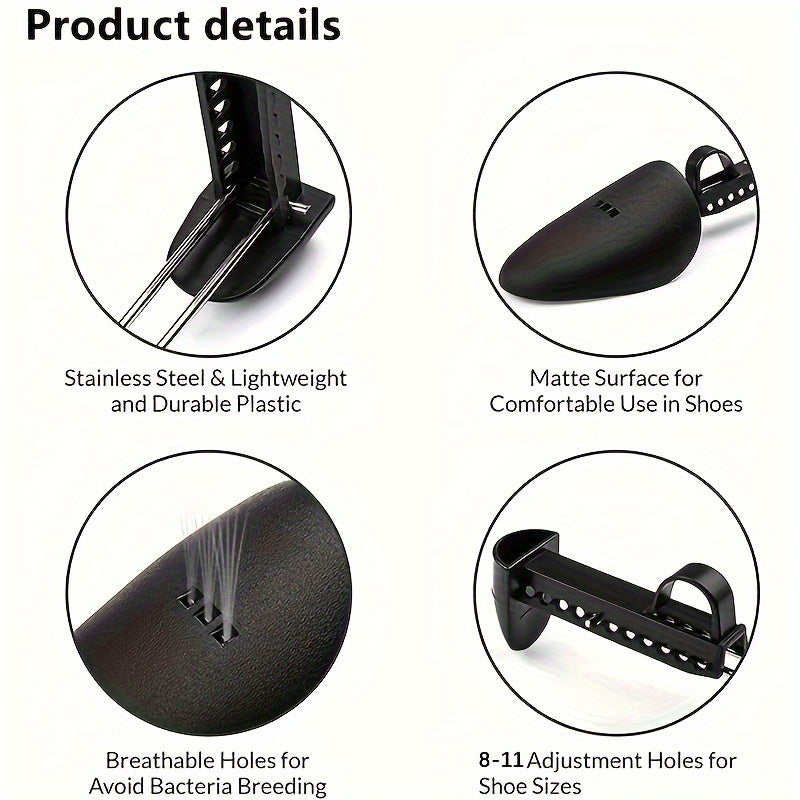 Unisex Plastic Shoe Stretchers Shoe Widener for Sneakers Leather Shoes