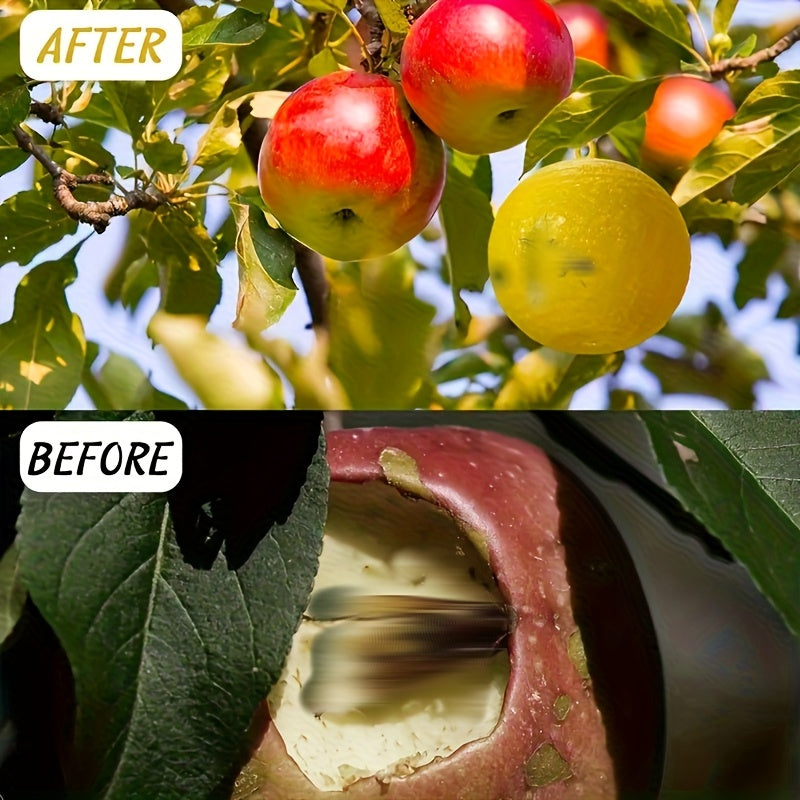 5 bolas repelentes de insectos y frutas pegajosas para jardín y uso en interiores