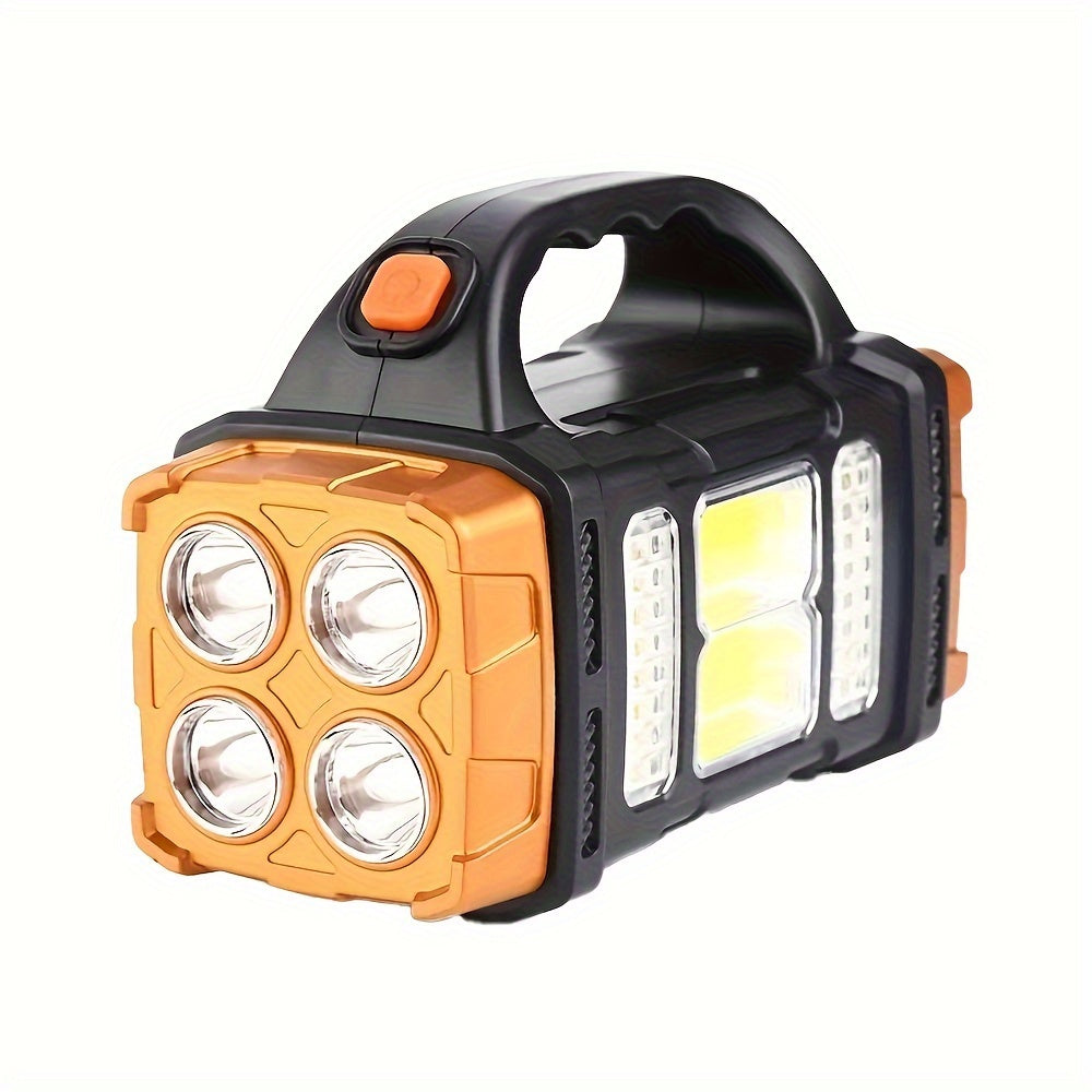 Portable Camping Lantern with Emergency Light Solar USB Rechargeable 200 Lumens