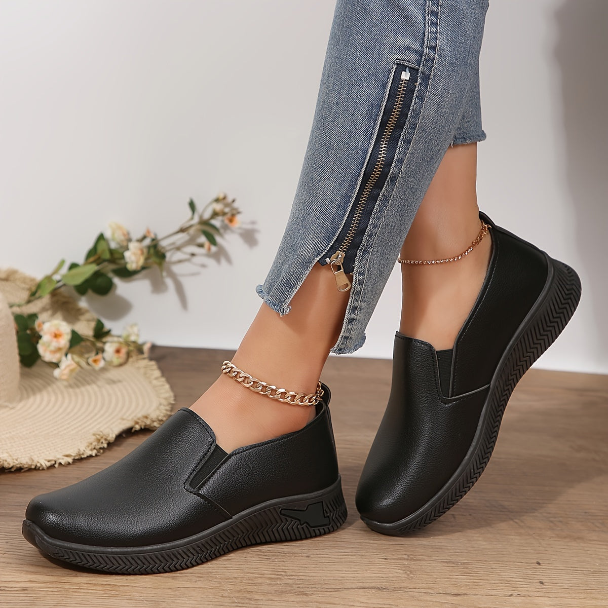 Women's Casual Slip-On Loafers Soft Sole Lightweight Comfort Shoes