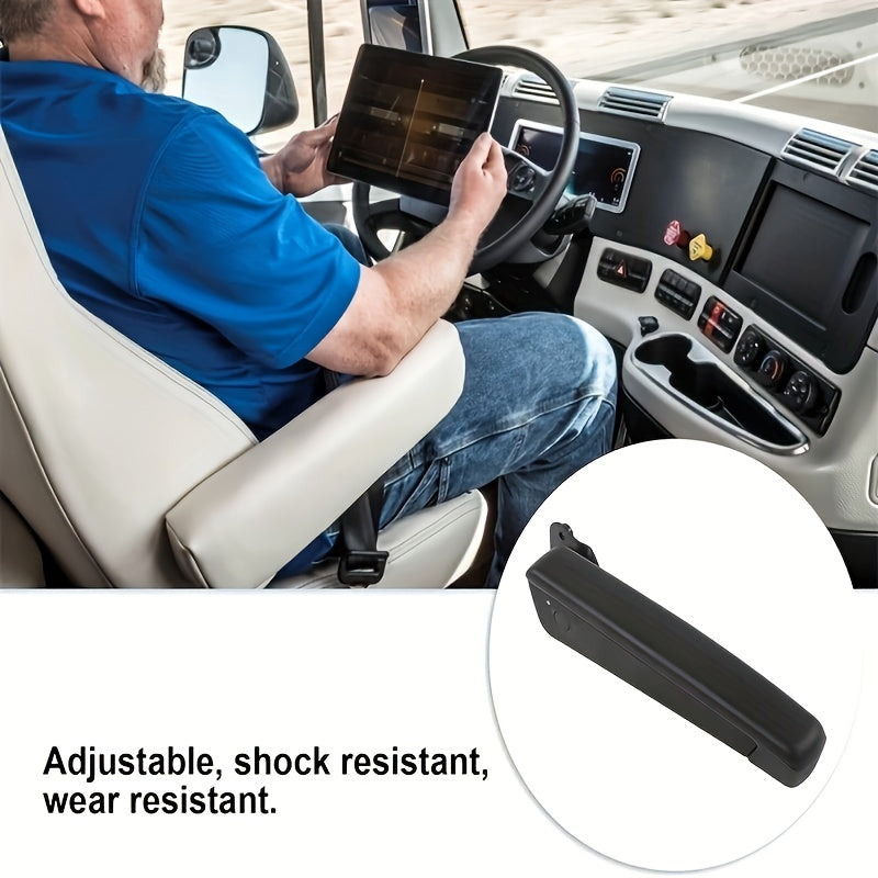 Universal Black Adjustable Car Seat Armrests Pair for Cars and Trucks