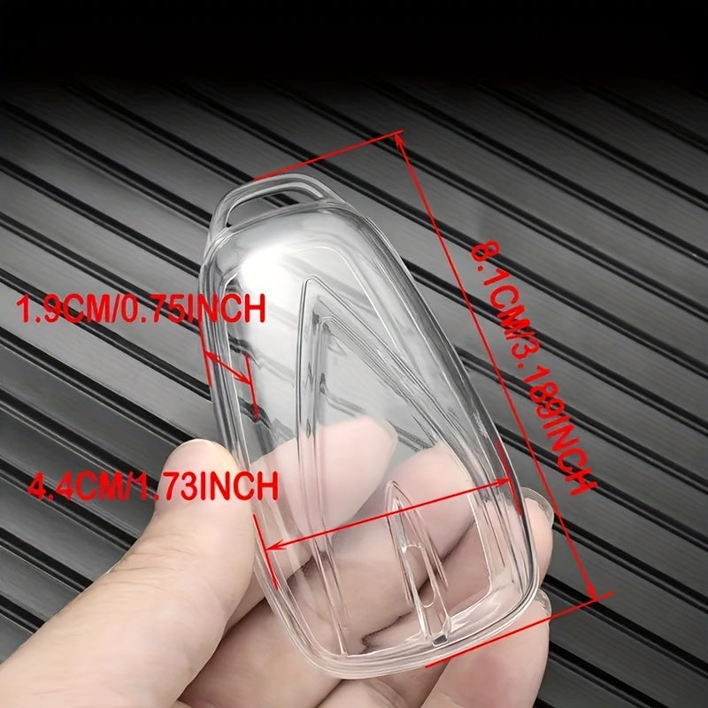 Premium TPU Car Key Case for SUVs Durable Protective Shell Compatible with Multiple Models