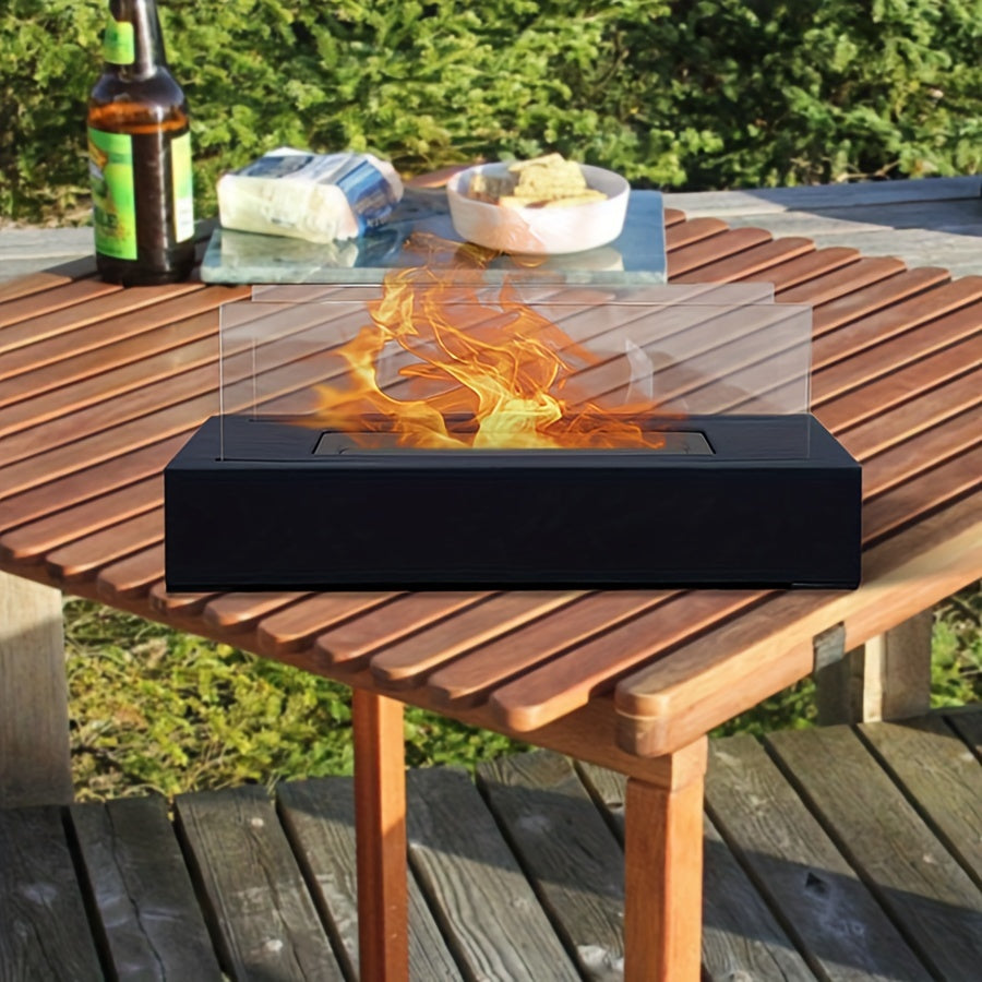 Portativ vintage uslubidagi stol usti olov o'chog'i, laklangan qoplama va tabiiy ventilyatsiya bilan. Ichki va tashqi foydalanish uchun ideal, yashash xonalari, ovqatlanish joylari, lagerda va pikniklarda foydalanish uchun. Yaratish uchun mukammal.