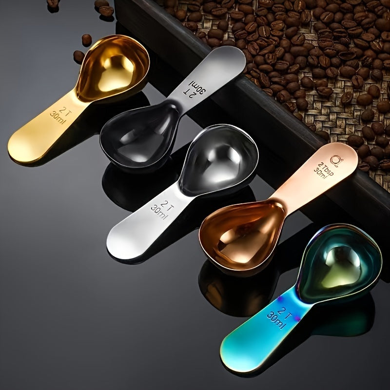 Stainless Steel Coffee Powder Spoon for Measuring Coffee Beans and Baking