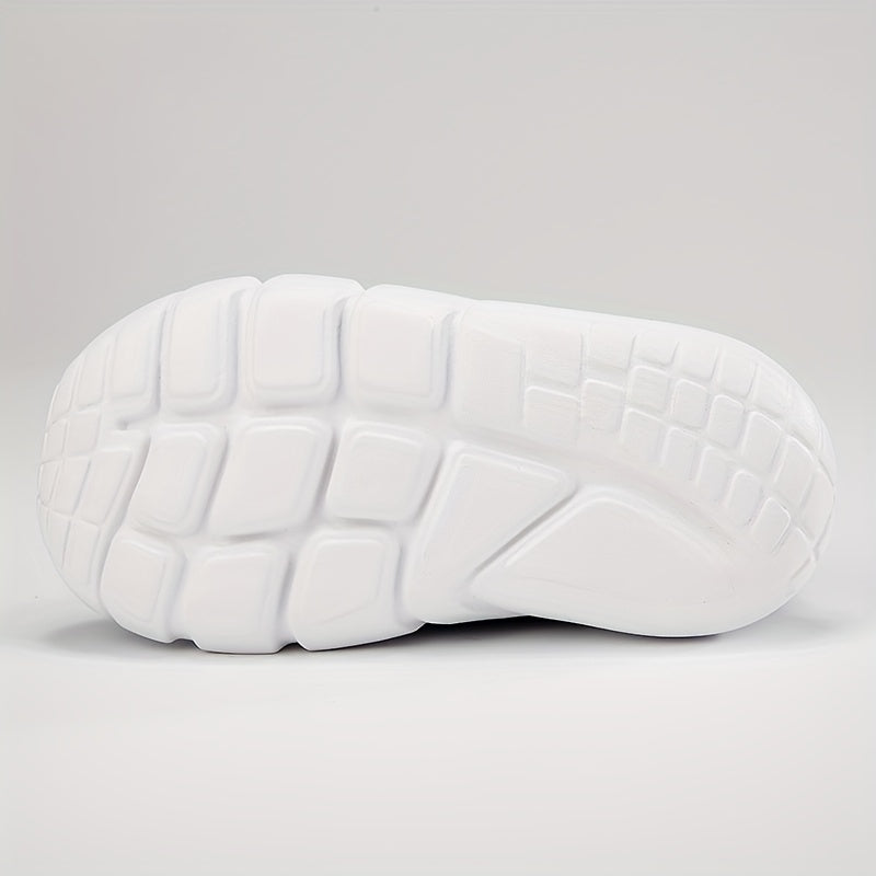 Мальчики Девочки Дети Туфли-слипоны Дышащая однотонная ткань Нескользящие Для улицы Повседневные