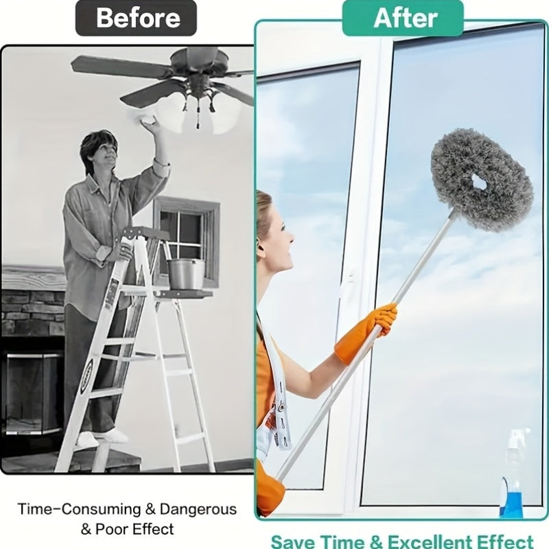 Aylana changyutgich choʻpchasi uchun osmon ventilyatorlari va yuqori shiftlar uchun ko‘p maqsadli tozalovchi