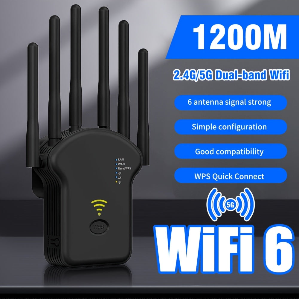 Wi-Fi Signal Booster 300Mbps 2.4GHz Wireless Range Extender for Home