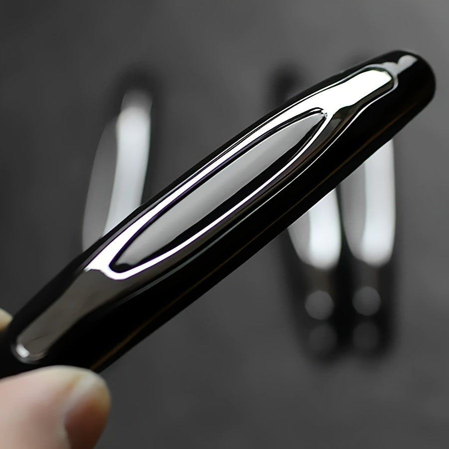 Protectores de parachoques de puertas de coche de 4 piezas, tiras de goma, protectores contra arañazos, duraderos, de plástico