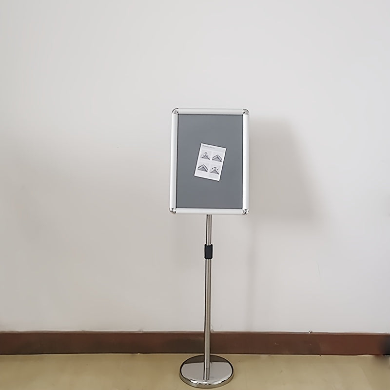 Стенд для металлических табличек A4, регулируемый, вращающийся, напольный, для внутреннего и наружного использования