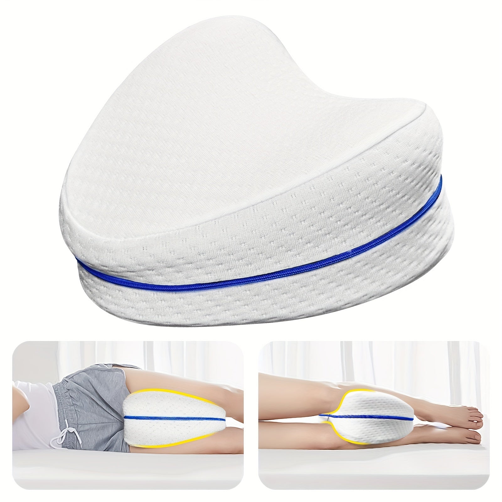 Leg Pillow Support for Back Hip Leg and Knee Relief Reduces Sciatica