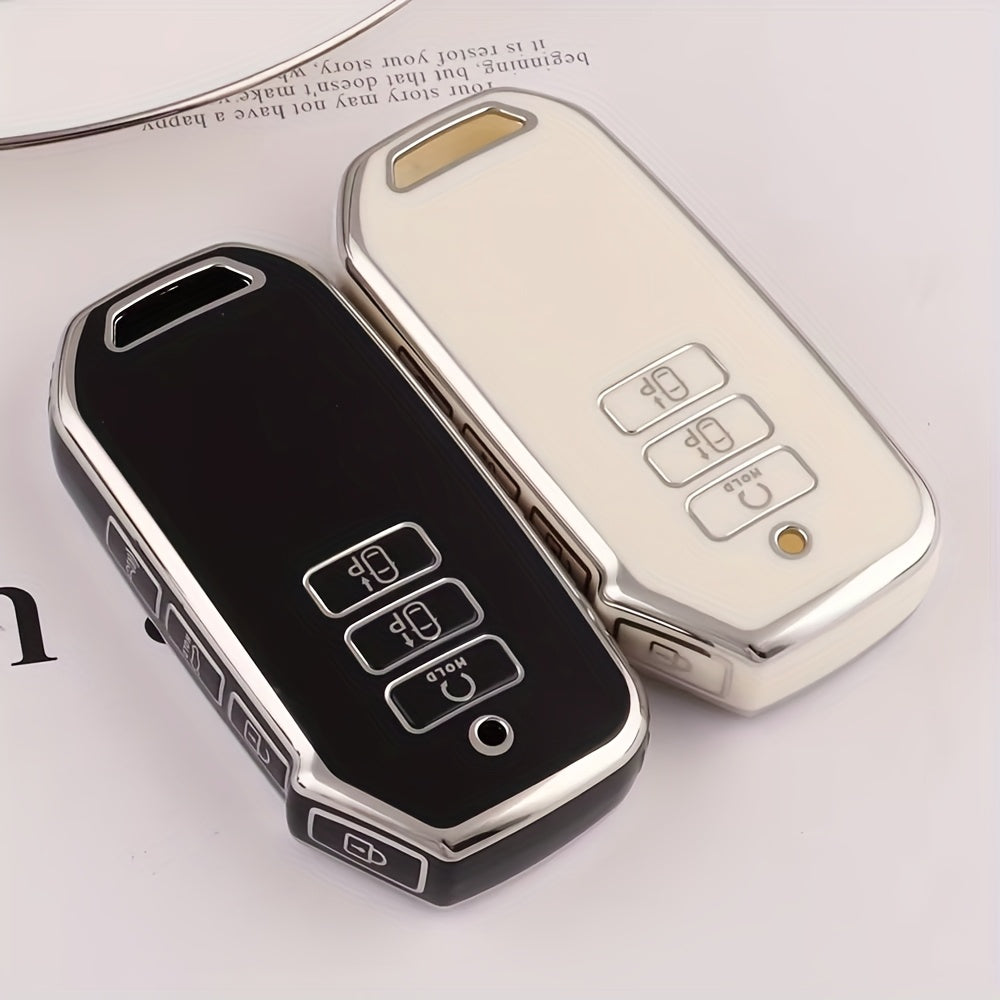 Universal TPU Remote Key Cover for 7-Button Car Key Case