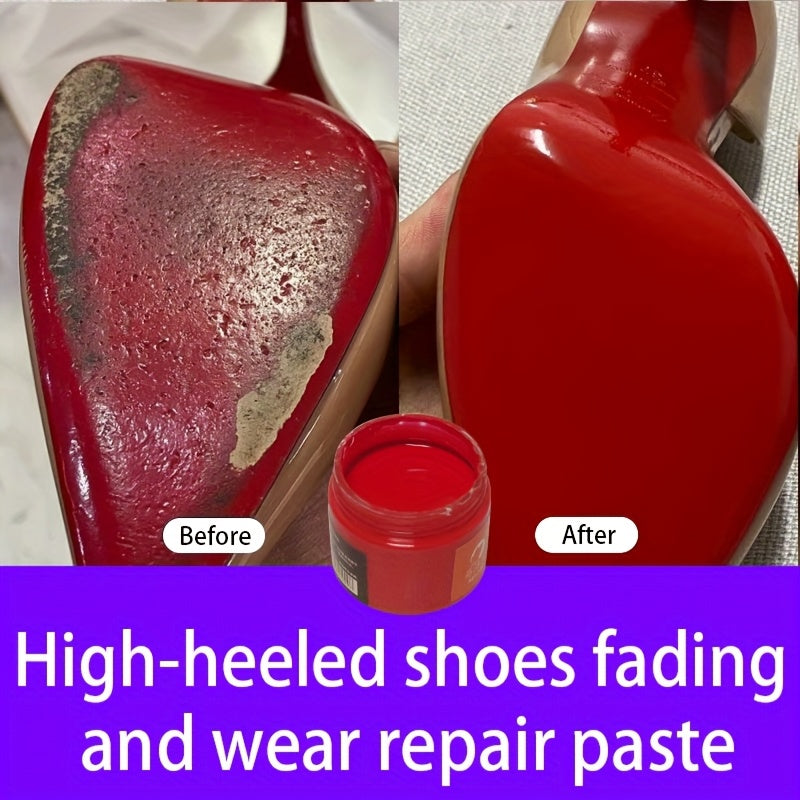 Leather Repair Kit for Shoes and Bags - Color Restoring Paste Set