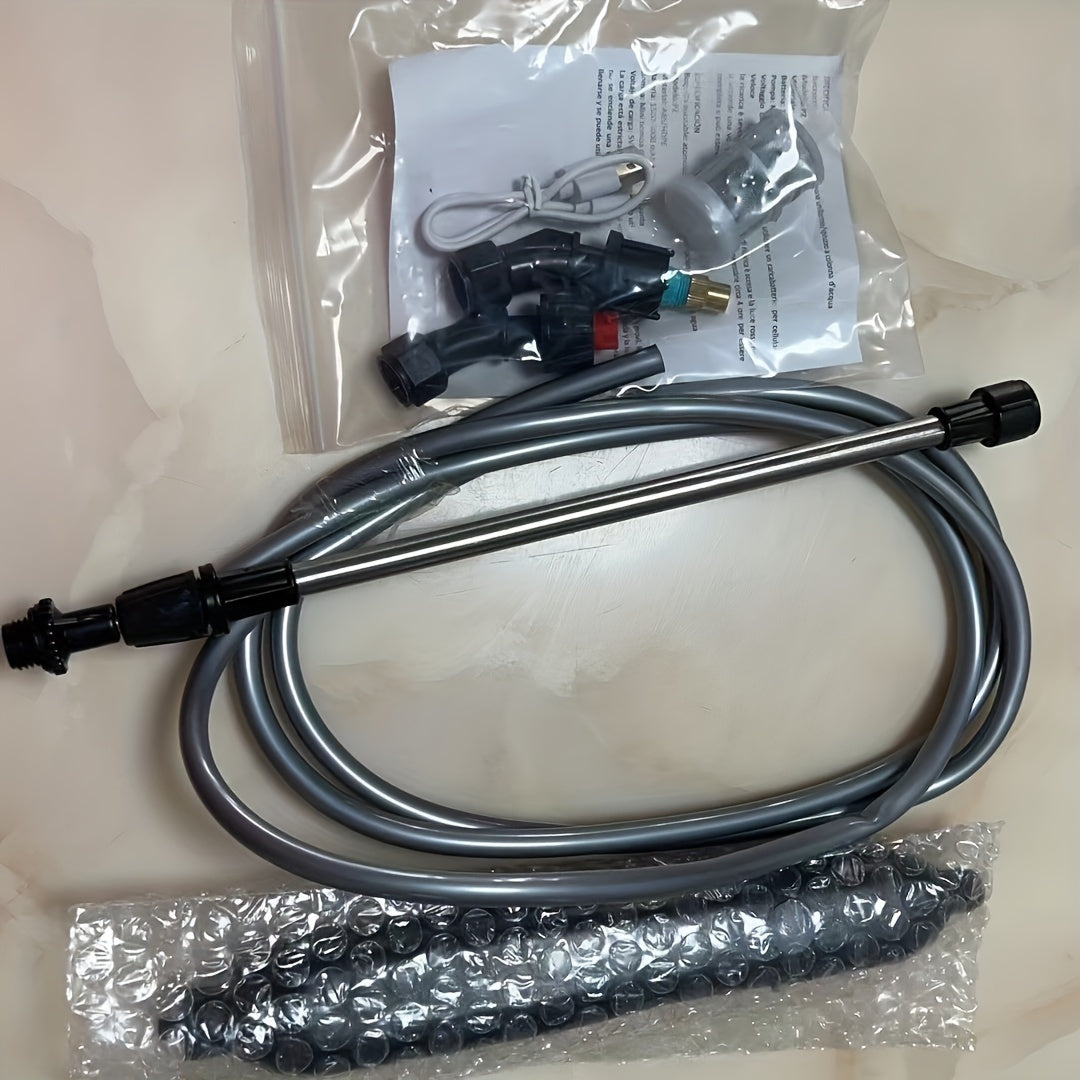 Garden Sprayer for Gardening and Disinfection PVC ABS Handheld Watering Spray Gun