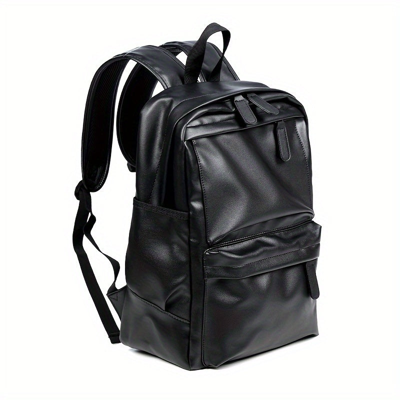Waterproof Travel Backpack with Laptop Compartment for Casual Use 39.62 cm Black