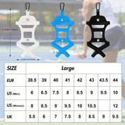 Large Silicone Outdoor Shoe Holder Clip - Lightweight, Portable, Secure Fit