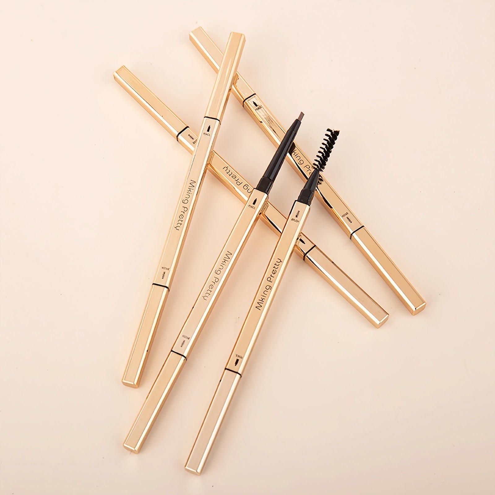 Women's Waterproof Double-Ended Eyebrow Pencil, Fine Tip, Long Lasting