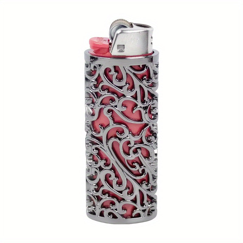 Luxury Gold Lighter Case for Men and Women Hollow Design