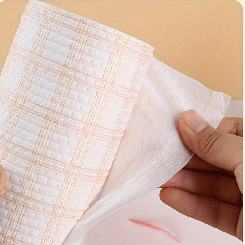 Paños de papel reutilizables 40 hojas toallas de cocina lavables absorbentes