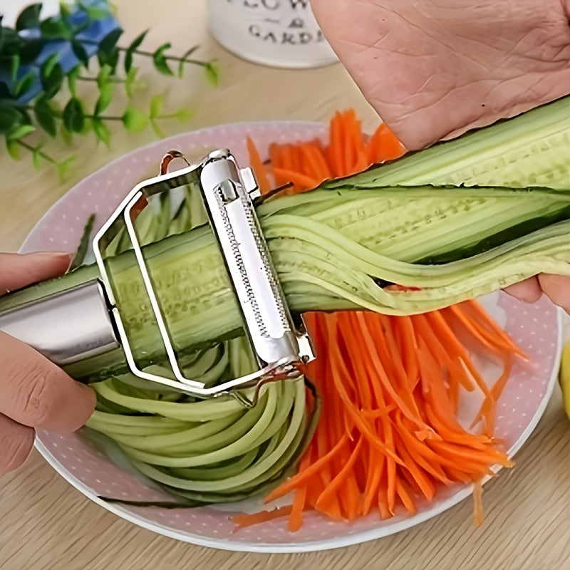 Vegetable Peeler Stainless Steel Manual Kitchen Gadget for Fruits and Veggies