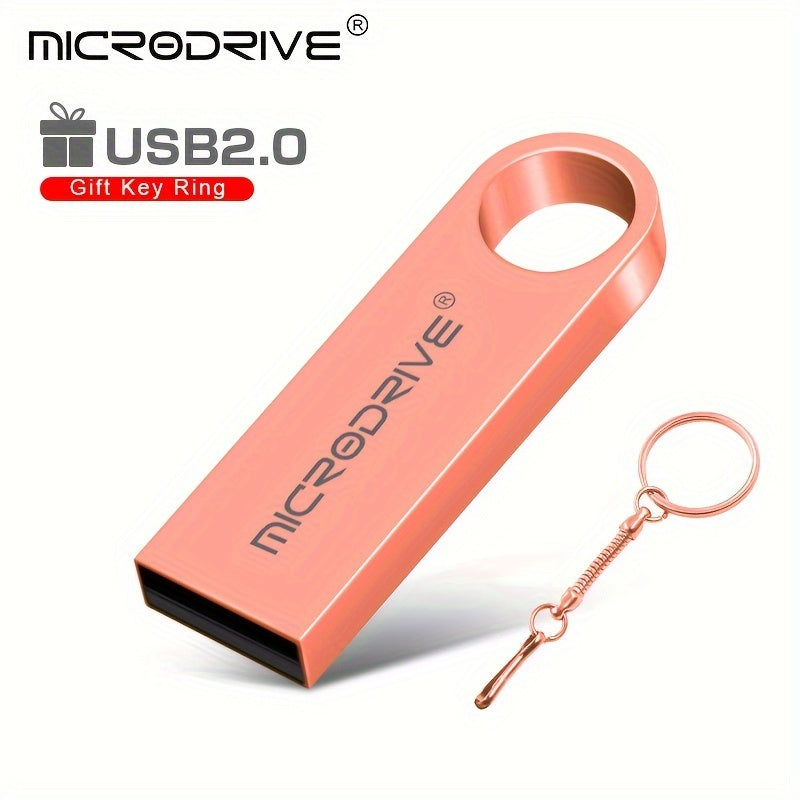 USB 2.0 Flash Drive 4GB to 128GB Portable Key Ring Data Storage Backup