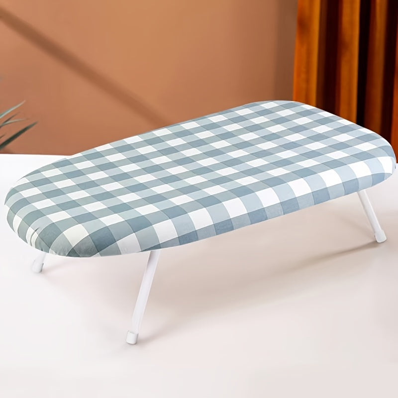 Ko'p funksiyali yig'iladigan dazmol taxtasi - Yenglar va bo'yinlar uchun - Noxud va plastik, ovqatlanish va dam olish stollari uchun ideal - 1 dona