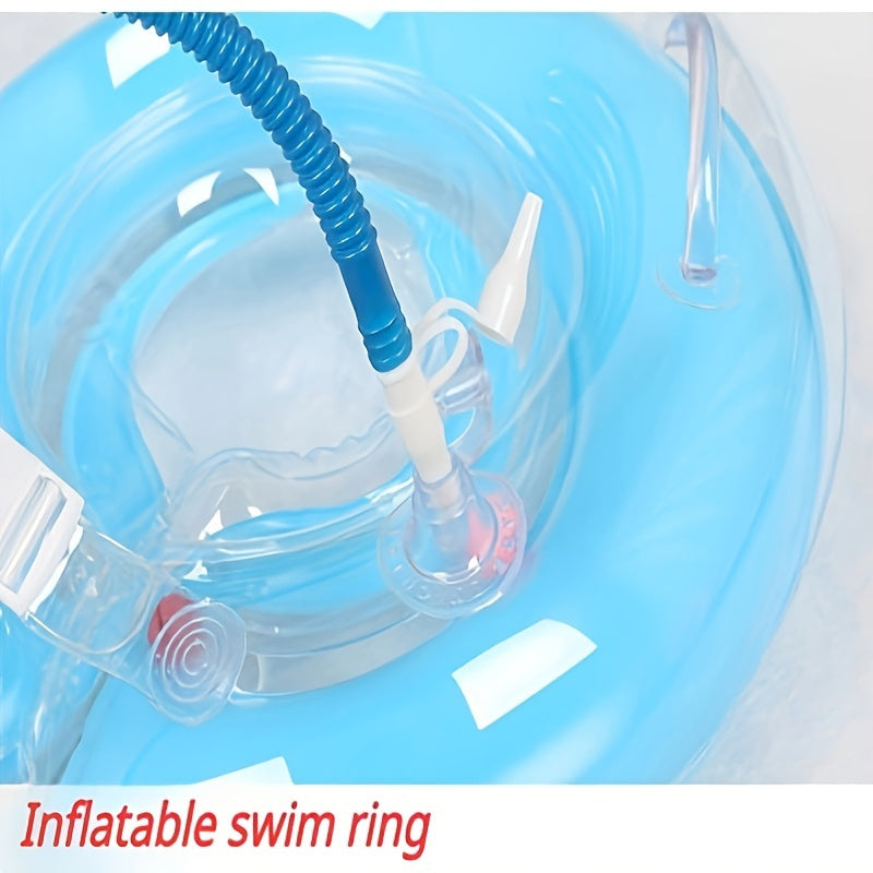 Portable Foot Pump for Balloons and Inflatables Compact Manual Inflator for Parties and Events