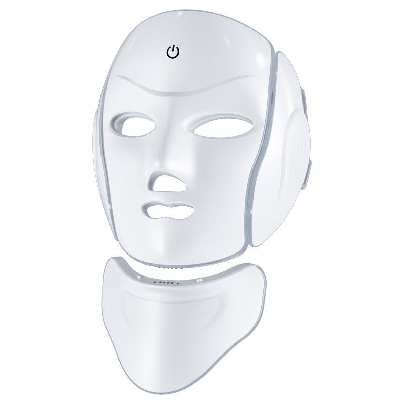 7-Rangli yuz maskasi qurilmasi, teri parvarishi uchun, qayta tiklanadigan USB bilan quvvatlanadigan uy jihozlari