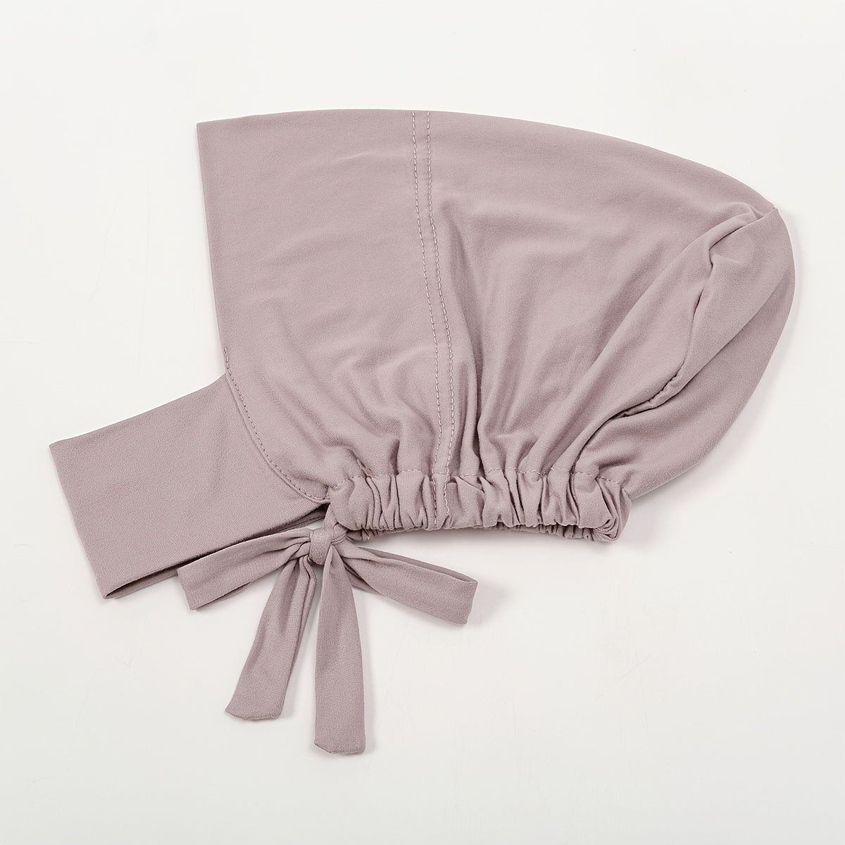 Women's Adjustable Instant Hijab Scarf Solid Color Polyester with Undercap for Eid and Casual Wear