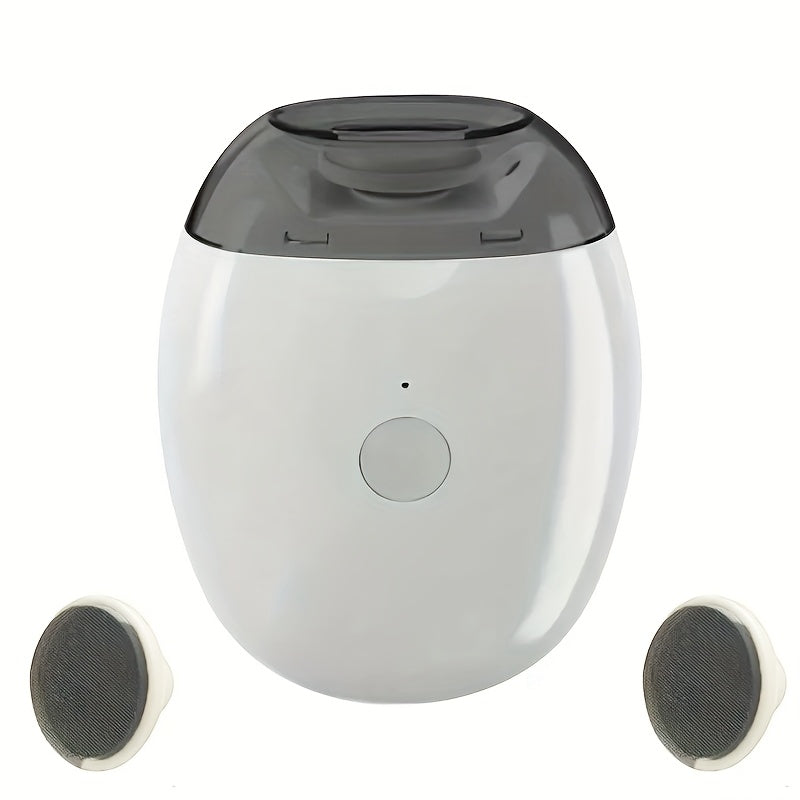 USB orqali zaryadlanadigan batareyaga ega, tezlikni sozlash mumkin, LED chiroq va avtomatik tirnoq maydalagich bilan jihozlangan portativ elektr tirnoq kesgichi.