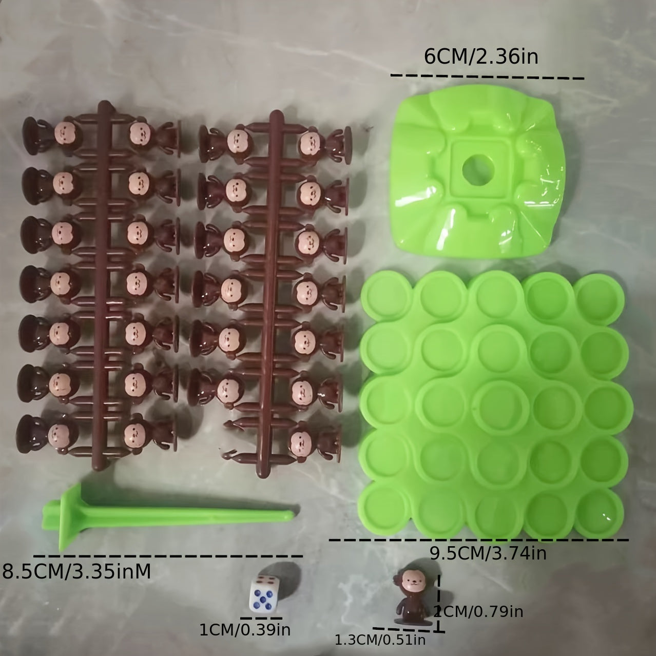 Kids Balance Game for Two Players Monkey Tree Focus Training Puzzle Set Plastic Ages 6+