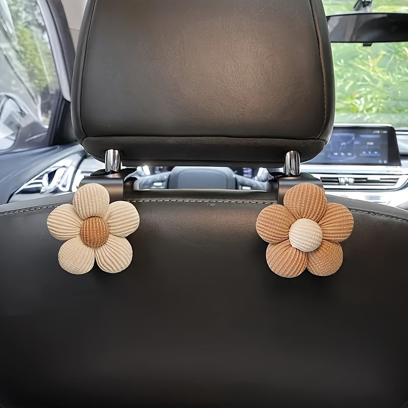 Gancho para respaldo de asiento de coche - Percha resistente de resina ABS para bolsas y accesorios