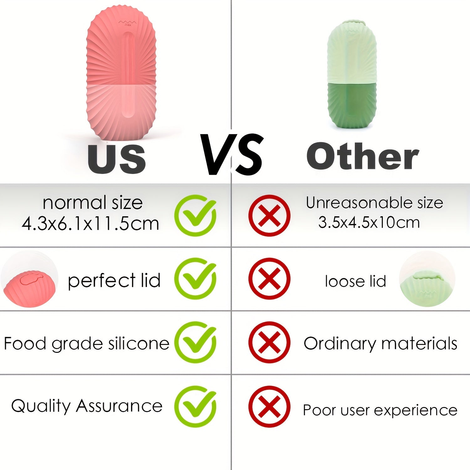 Uniseks yuz muz ruloni shishishni kamaytirish va teri porlash uchun, qayta ishlatiladigan, suv o'tkazmaydigan