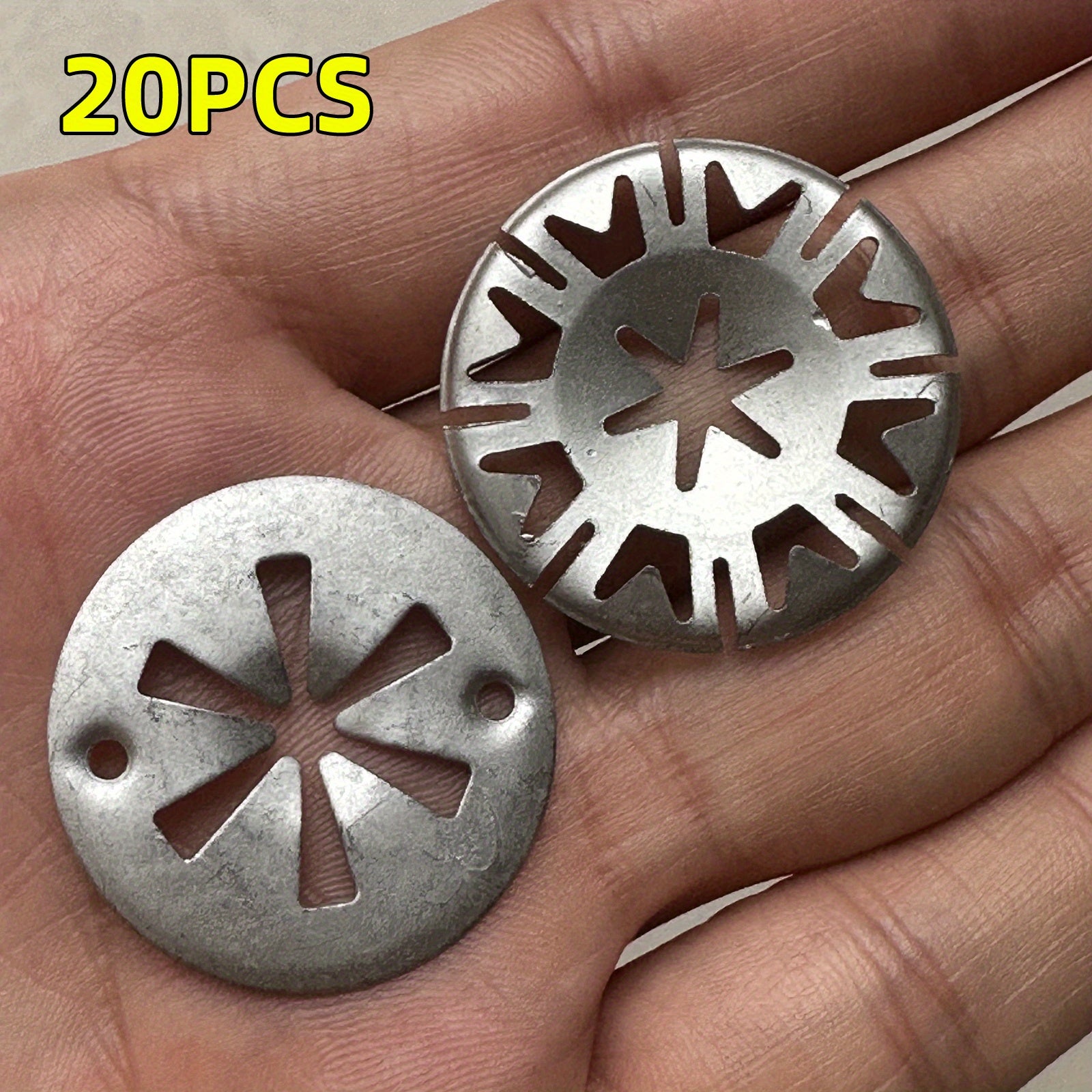 20 piezas de clips de cubierta de aislamiento del capó metálico bajo el motor, sujetadores automotrices