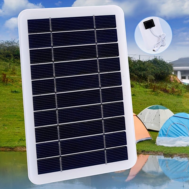 Portable Solar Panel Charger for Camping and Outdoor Use Removable Magnetic Solar Power
