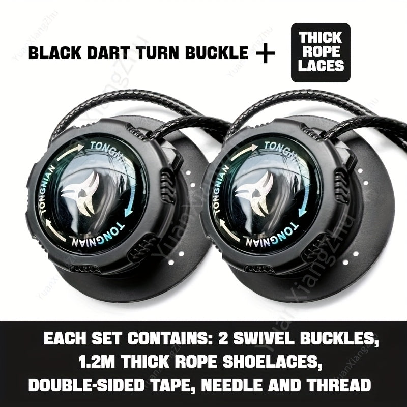 Adult Elastic No Tie Shoelaces With Swivel Buckle for Sneakers