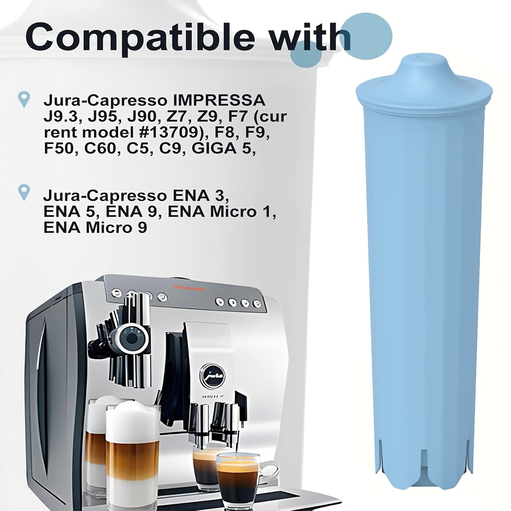 Water Filter Replacement 1/2/4 Pack for Coffee Machines Blue Capresso