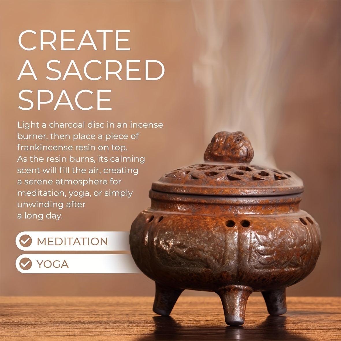 Frankincense Resin with Natural Rattan for DIY Purification Home Decor and Gifts